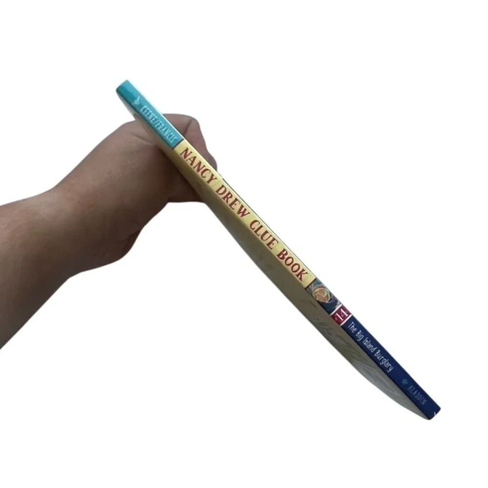 Nancy Drew Clue Book The Big Island Burglary‎ #14 Childrens Mystery Book